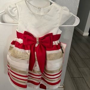 Girl Toddler formal Christmas thanksgiving holiday dress